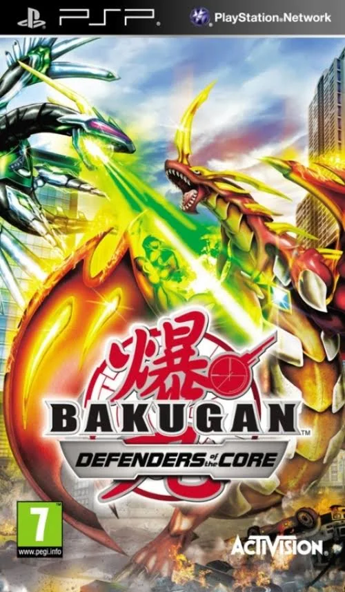 Bakugan Battle Brawlers Defender of the Core PSP